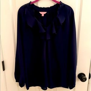 Lilly Pulitzer Ruffle Top